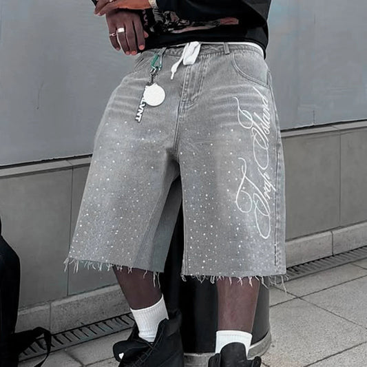Stylish Men's Summer Denim Shorts